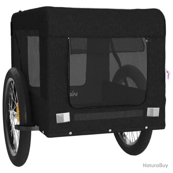 Remorque chariot transport de v�lo pour animaux de compagnie noir 02_0044227