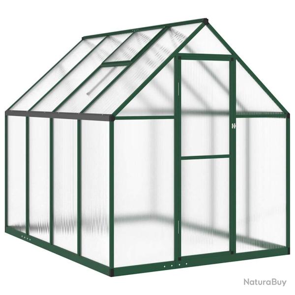 Serre tente abri plante fleur l�gumes avec cadre de base 224 x 169 x 195 cm aluminium vert 02_00444