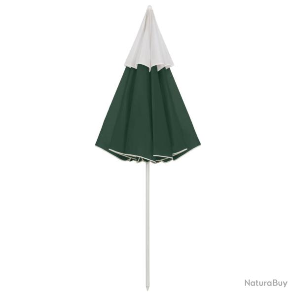 Parasol de plage vert 300 cm 02_0008411