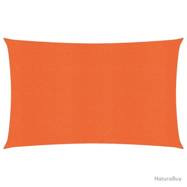 Voile d'ombrage 160 g/m� orange 2,5 x 4,5 m PEHD 02_0009232