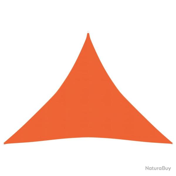 Voile d'ombrage 160 g/m orange 3 x 3 x 3 m PEHD 02_0009244