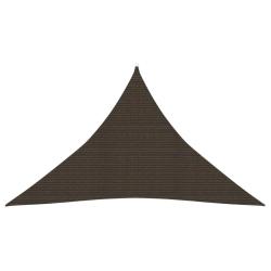 Voile d'ombrage 160 g/m² marron 2,5 x 2,5 x 3,5 m pehd 02_0009133