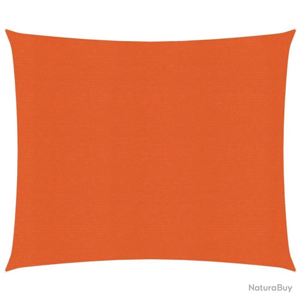 Voile d'ombrage 160 g/m� orange 2 x 2 m PEHD 02_0009234