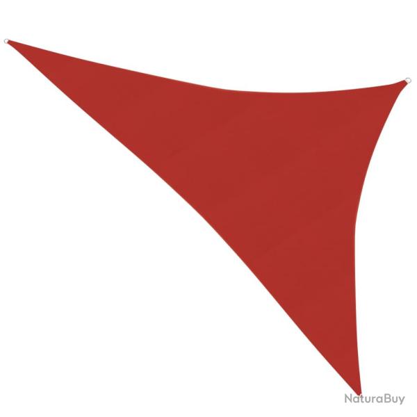 Voile d'ombrage 160 g/m� rouge 3 x 4 x 5 m PEHD 02_0009271