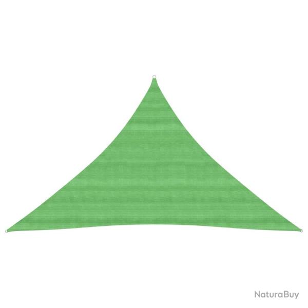 Voile d'ombrage 160 g/m vert clair 2,5 x 2,5 x 3,5 m PEHD 02_0009360