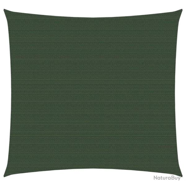 Voile toile d'ombrage parasol 160 g/m� vert fonc� 6 x 6 m PEHD 02_0009442
