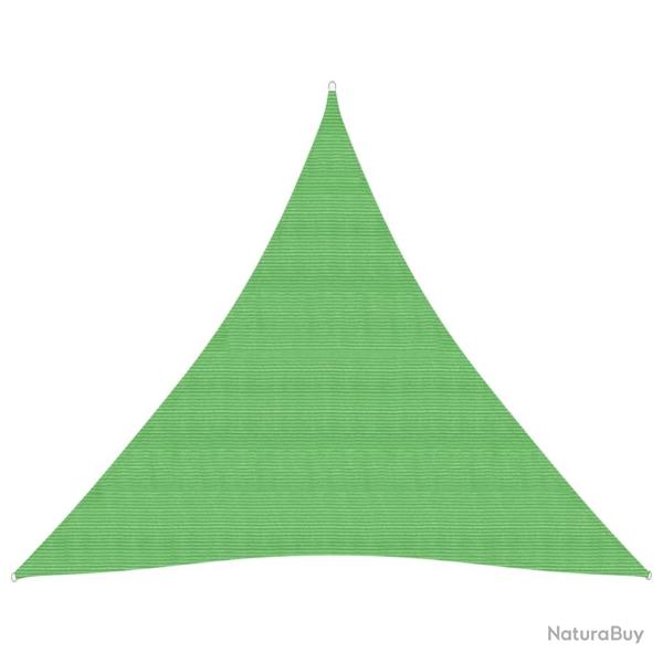 Voile d'ombrage 160 g/m vert clair 6 x 6 x 6 m PEHD 02_0009402