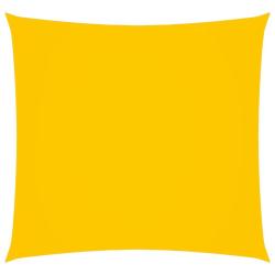 Voile toile d'ombrage parasol tissu oxford carr&eacute; 2 x 2 m jaune 02_0009468