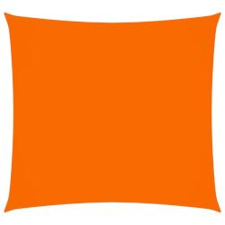 Voile toile d'ombrage parasol tissu oxford carr&eacute; 3,6 x 3,6 m orange 02_0009479