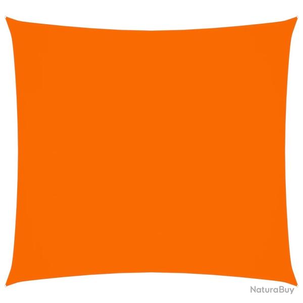 Voile toile d'ombrage parasol tissu oxford carr� 3,6 x 3,6 m orange 02_0009479