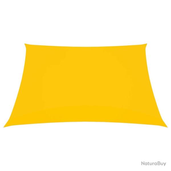Voile toile d'ombrage parasol tissu oxford carr� 7 x 7 m jaune 02_0009540