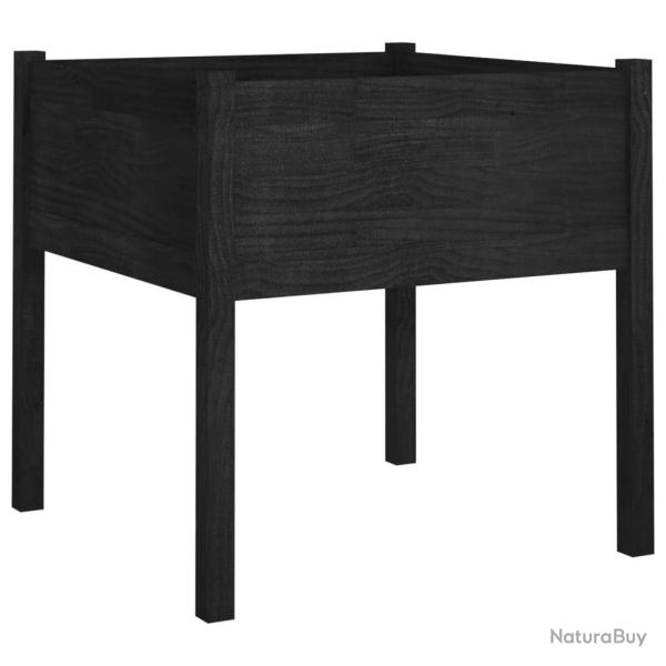 Jardini�re bac lit sur�lev� plantes fleurs terrasse jardin d'ext�rieur 70 x 70 x 70 cm bois de pin