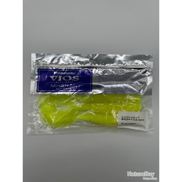Leurre souple Megabass X-layer curly�7" do chart