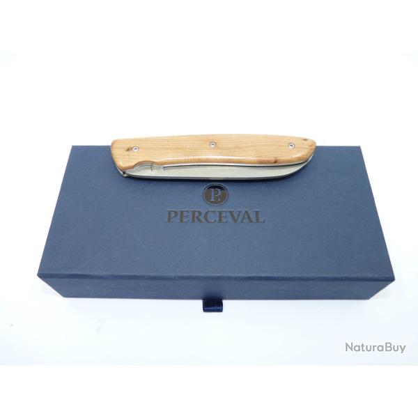 Couteau Perceval L08 manche en bois de genevrier
