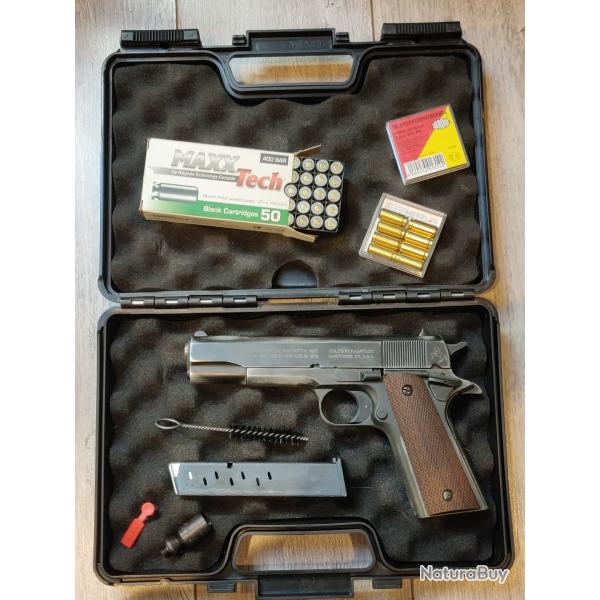 Colt 1911-A1 Edition spciale 111 anniversaire "NEUF" + Balles  blanc