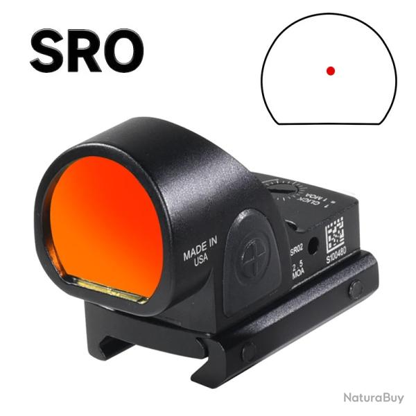 Lunette de vise holographique -**SRO Metal Black  Paiement en 3 /4 fois -LIVRAISON GRATUITE