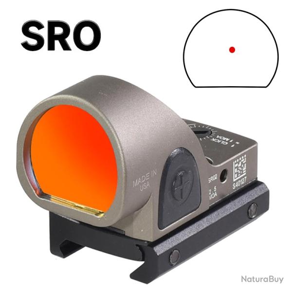 Lunette de vise holographique -**SRO Metal Tan  Paiement en 3 /4 fois -LIVRAISON GRATUITE