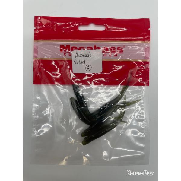 Leurre souple megabass Hazedong 3" avocado solid X5