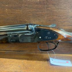 Fusil &agrave; platines Lebeau Superbas 320 cal 12/70.