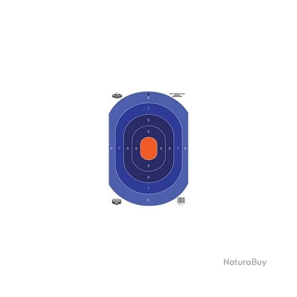 Lot de 3 cibles BIRCHWOOD CASEY dirty bird bleu orange 42x61cm