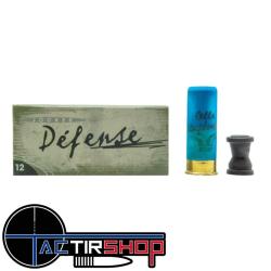 Munitions de d&eacute;fense Jocker &Eacute;lastom&egrave;re Diabolo, calibre 12/67 - Boite de 10 cartouches