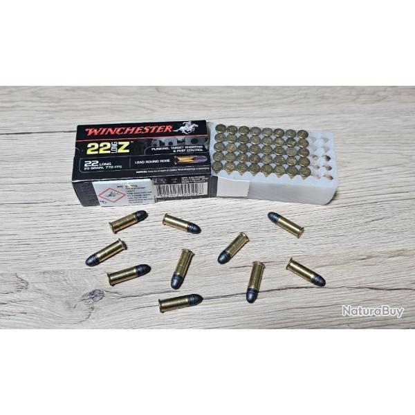 2 Bo�tes de 50 munitions 22 LONG Z WINCHESTER