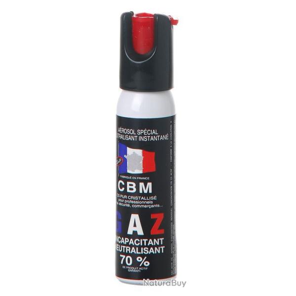 Bombe Anti-Agression GAZ CS  25 ml