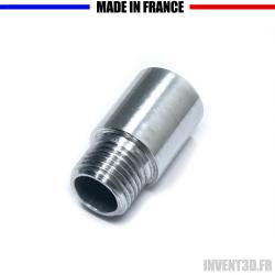 Extension 1/2 20 UNF pour Mod&eacute;rateur de Son - Compatible Airsoft, CO2 et PCP
