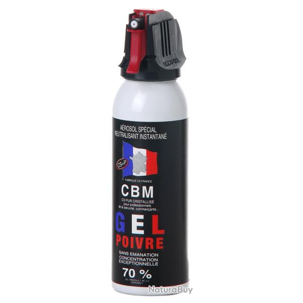 Bombe Anti-Agression GEL RED PEPPER (poivre)  100 ml