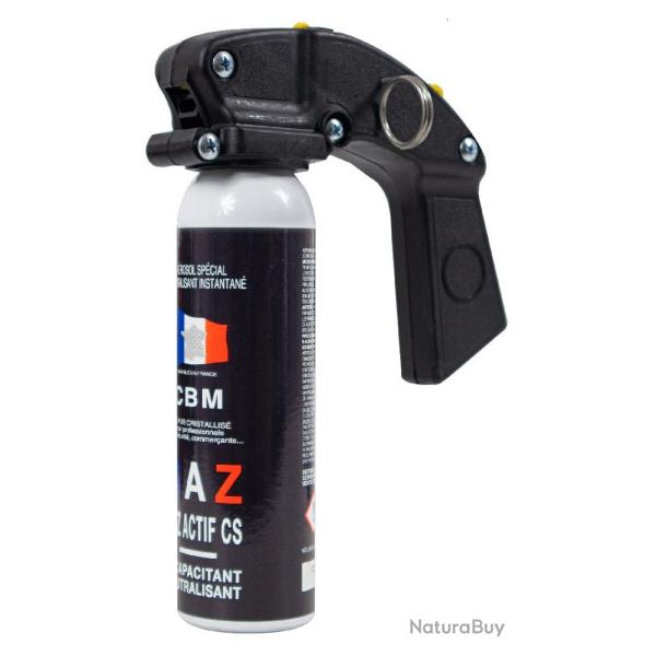 Bombe Anti-Agression GAZ CS  Poigne de  100 m