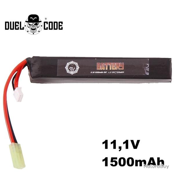Batterie Li-po 11,1V 1500MAH 15C Duel Code (AC12281 Mini Tamiya)
