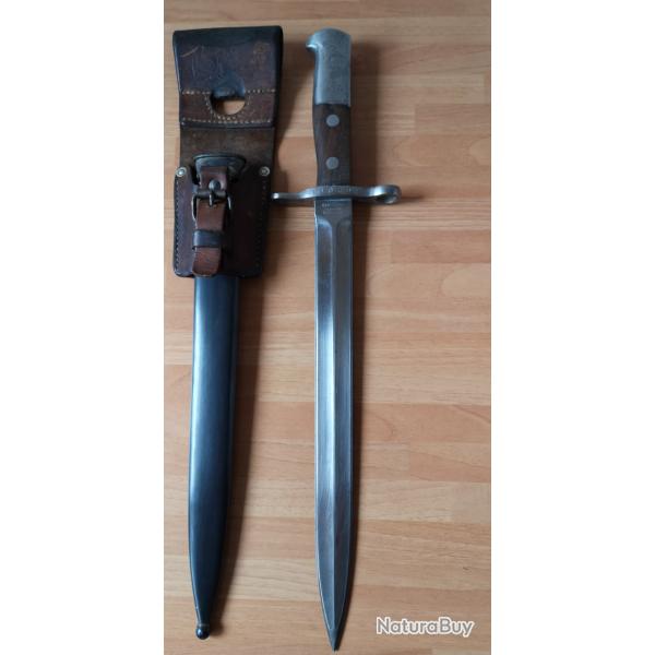 Ba�onnette avec gousset Schmidt Rubin Elsener Schwyz N� 262059