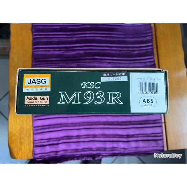 KSC BERETTA 93R NEUF  MODEL JASG (1ST) MG -17500