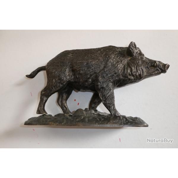 BRONZE ANIMALIER SANGLIER de KORNILUK