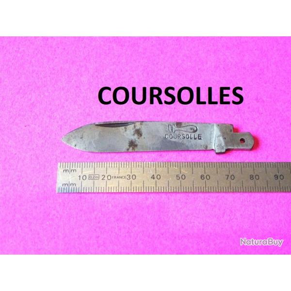lame couteau COURSOLLE - VENDU PAR JEPERCUTE (D25B121)