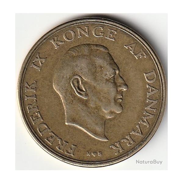 Pi�ce de Monnaie Danemark  2 kroner - Frederik IX 1952