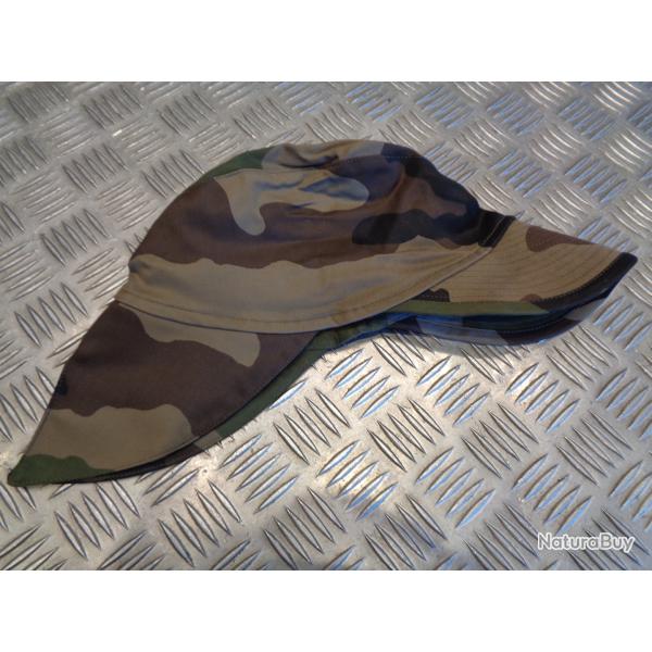 casquette F1 avec prot�ge nuque CE militaire camouflage csv socovet balsan differentes tailles