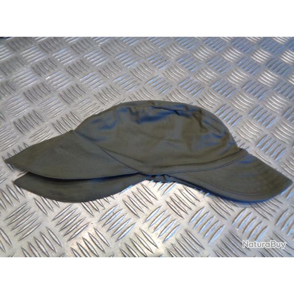 casquette F1 avec prot�ge nuque kaki militaire csv ou socovet diff�rentes tailles