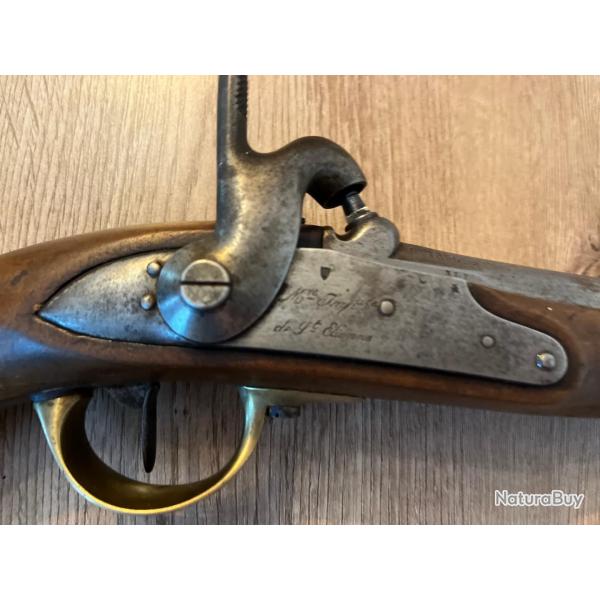Pistolet mod 1822 T bis en �tat mus�e