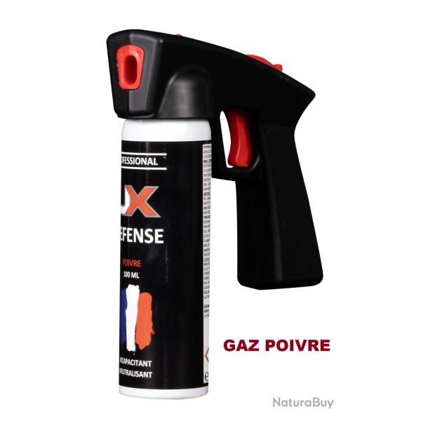 Bombe Anti-Agression Performance PRO 100 ML GAZ POIVRE - Poigne NG
