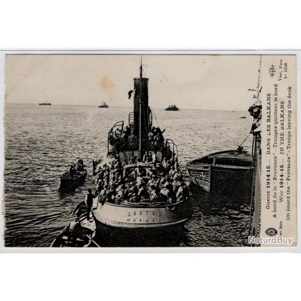 CPA - MARINE GUERRE1914-15 DANS LES BALKANS  N�1176