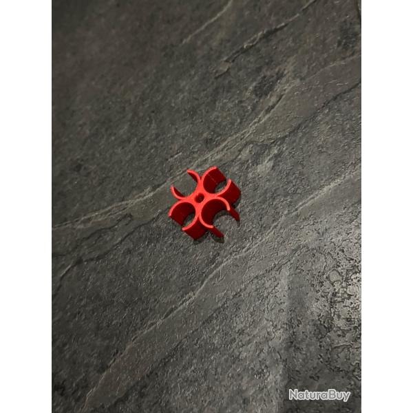 Clips 4 tubes pour case feeder pour presse LEE.