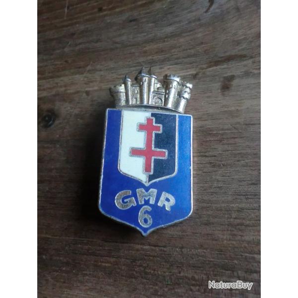 insigne GMR 6 groupement moyen r�gionaux / drago paris
