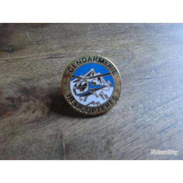 attache pins gendarmerie h�licopt�re