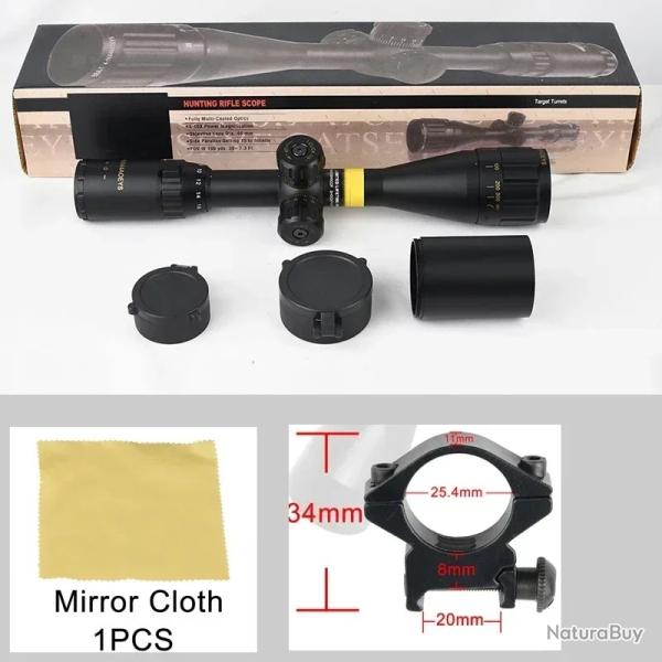 Lunette de vise pour fusil de sniper, 4-16x44 AOEYS -**20MM