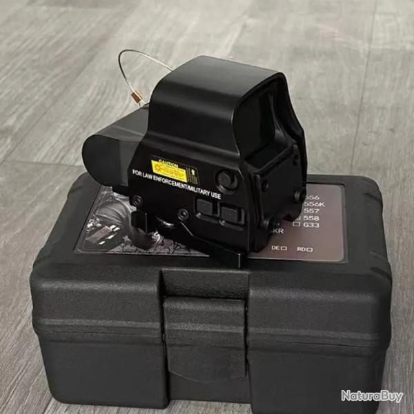 Lunette de vise HD Red Green Dot Montage sur rail de 20mm, 558