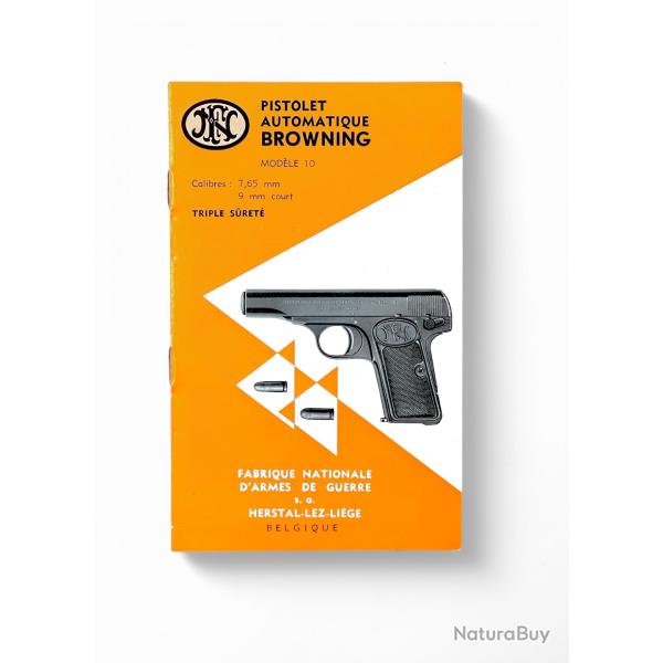 Notice BROWNING 1910 Occasion