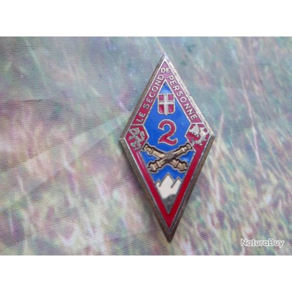 insigne 2�me r�giment artillerie de montagne RAM