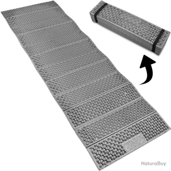 Matelas mousse Regatta Napa Folding Sleep Mat gris