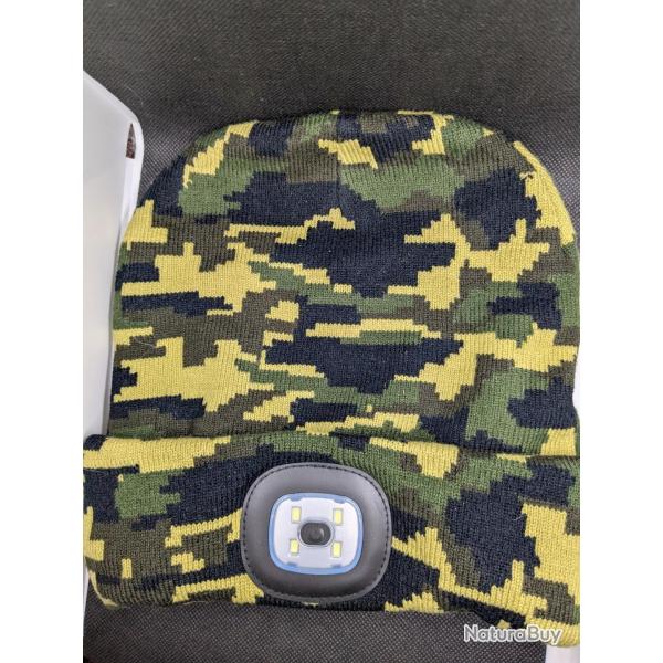 Bonnet led , avec 2 piles 2032 offerte !